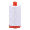 Aurifil Thread - 50wt - 2024 White - 1422 Yards