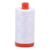 Mako Cotton Thread Solid 50wt 1422yds White