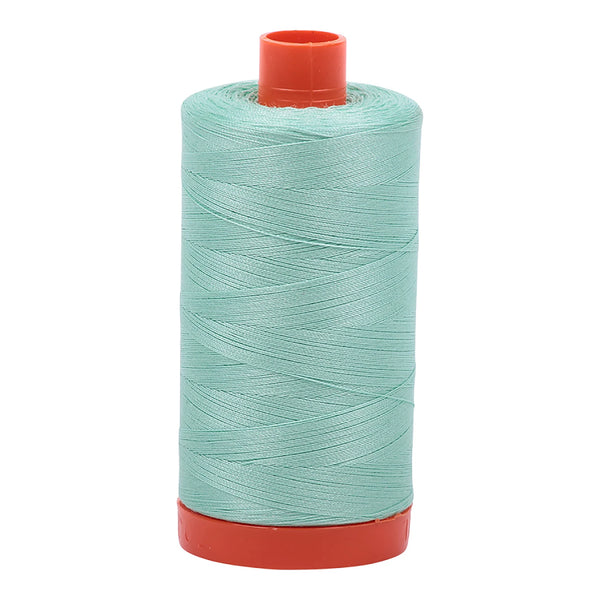 Aurifil Thread - 50wt - 2835 Medium Mint - 1422 Yards