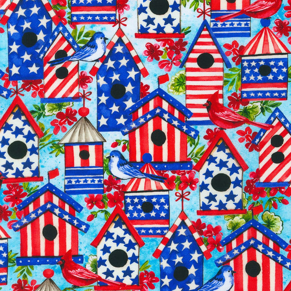 Independence Day - Bird Houses Americana