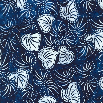 Artisan Batiks: Kasuri - Foliage Navy