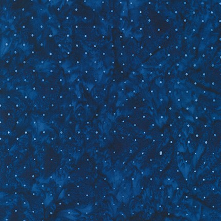 Artisan Batiks: Kasuri - Dots Navy