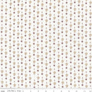 Boho Batiks - Quilting Fabric Batik - Snow White Stars - Brown