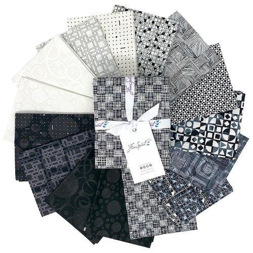 Black and White Musical Fat Quarter Bundle