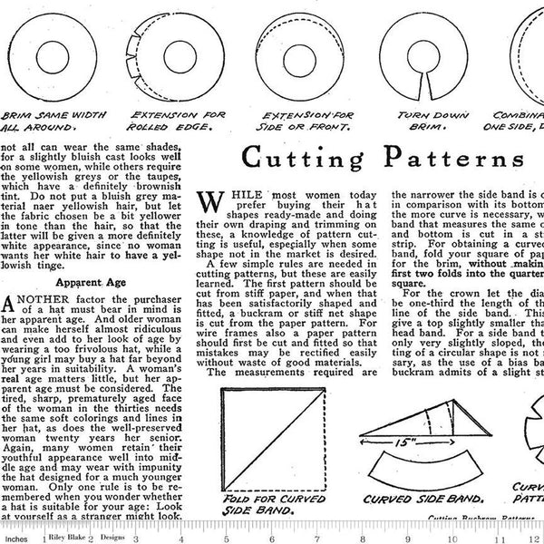 Costume Maker's Act II - Hat How To Text White