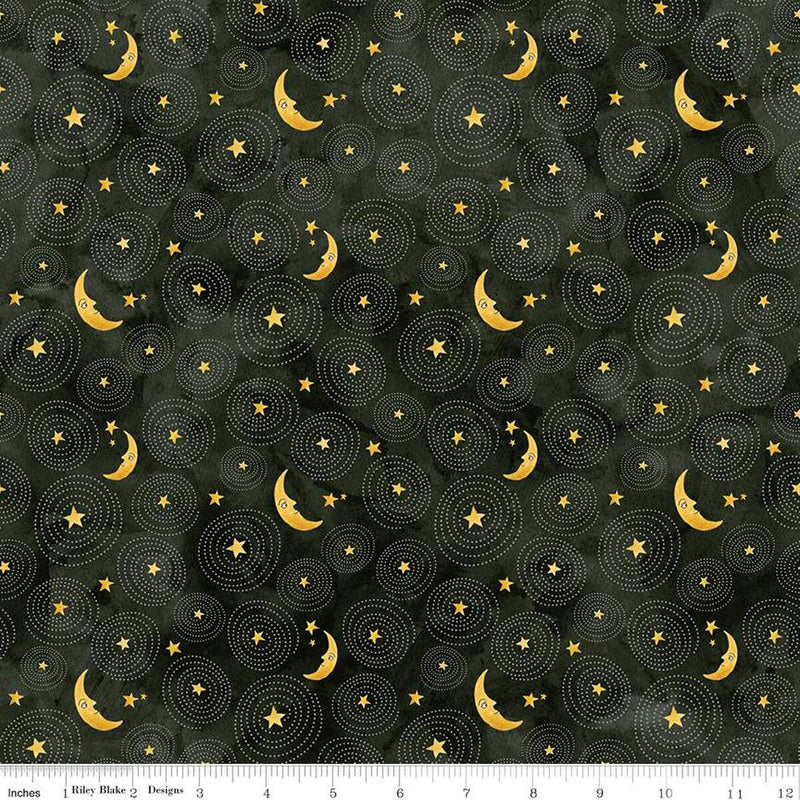 Ghoul Friends - Stars and Moon - Black