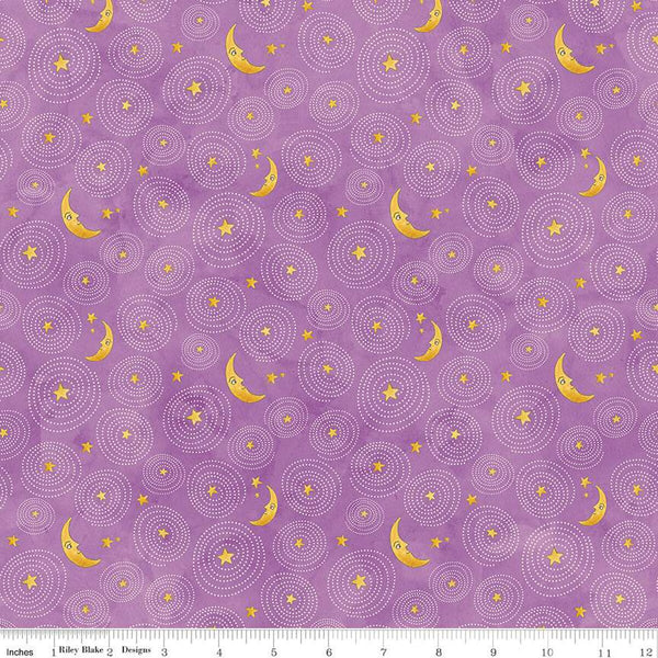 Ghoul Friends - Stars and Moon - Purple