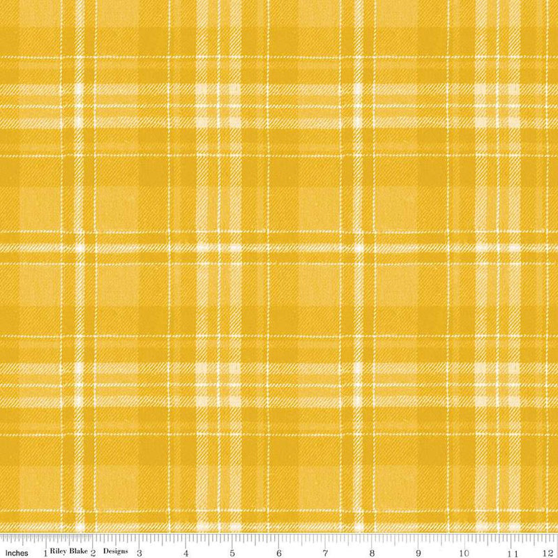Classic Christmas - Plaid Yellow