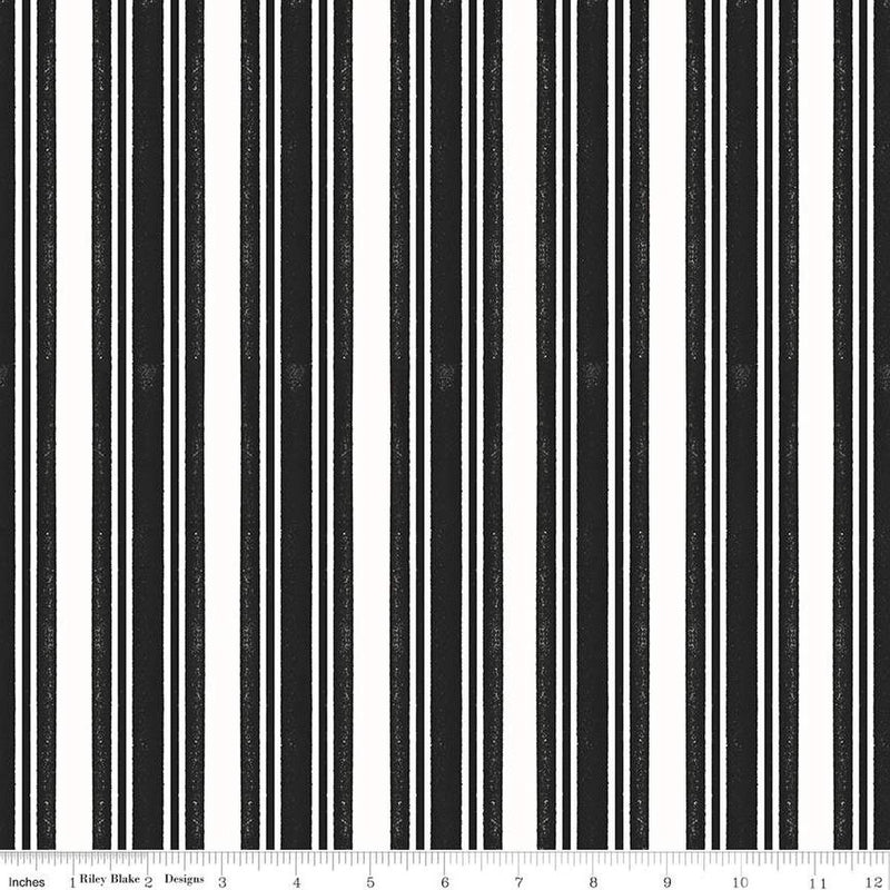 Classic Christmas - Stripe Black
