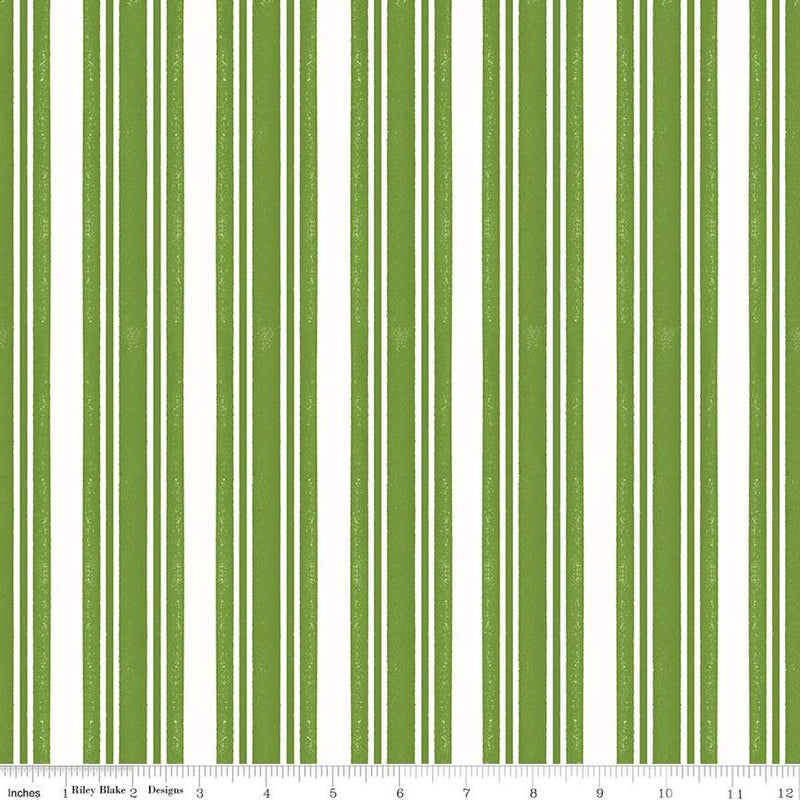 Classic Christmas - Stripe Green