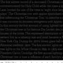 Classic Christmas - History of the Tree Text Black