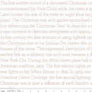 Classic Christmas - History of the Tree Text Red