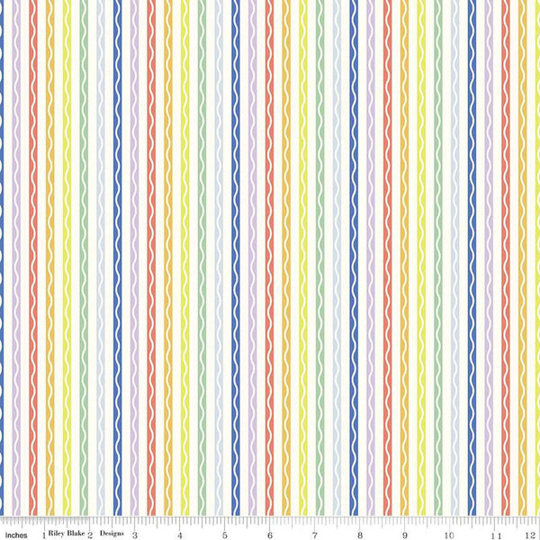 New Box of Crayons Stripe Cloud
