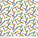 New Box of Crayons Crayon Toss Cloud