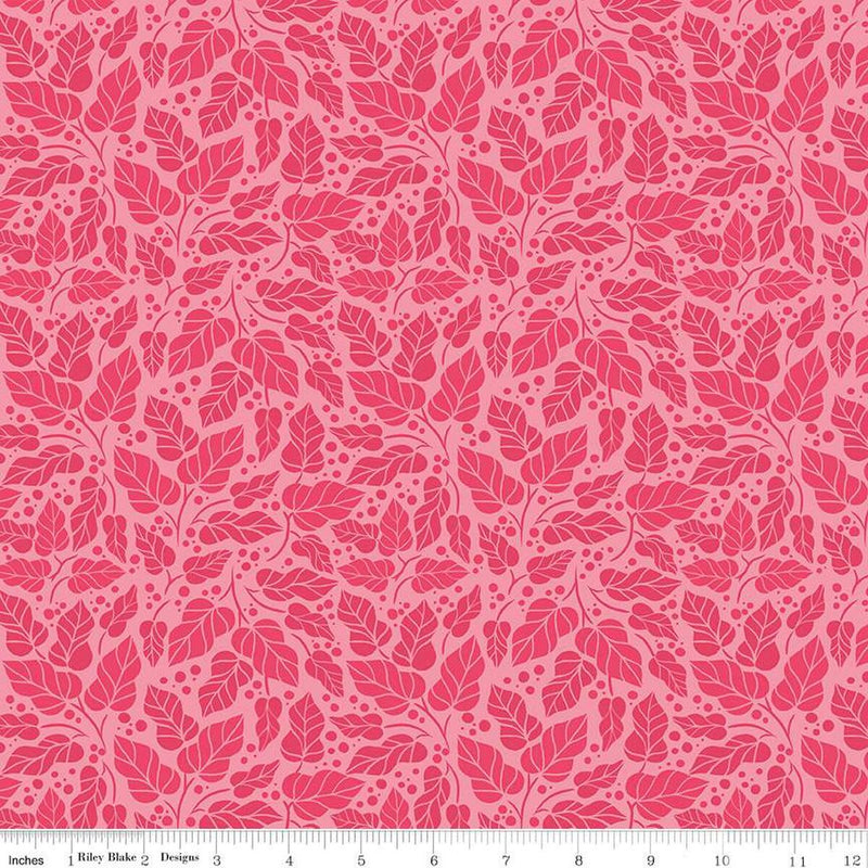 Zinnias - Zinnia Leaves Pink