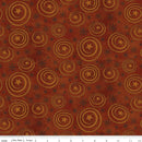 Spooky Stars and Swirls Rusty Oak