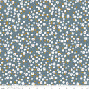 Petals & Hazel - Quilting Cotton Fabric - Blossoms - Blue