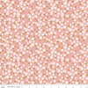 Petals & Hazel - Quilting Cotton Fabric - Blossoms - Coral