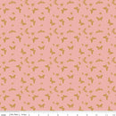 Petals & Hazel - Quilting Cotton Fabric - Flutter - Coral