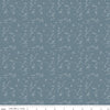 Petals & Hazel - Quilting Cotton Fabric - Hearts - Blue