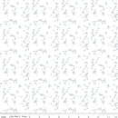 Petals & Hazel - Quilting Cotton Fabric - Hearts - Off White