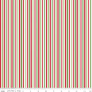 1/8" Stripe Christmas| 100% Cotton By The RBD Designers From Riley Blake