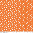 Seasonal Basics Ghosts Orange| 100% Cotton By Christopher Thompson From Riley Blake