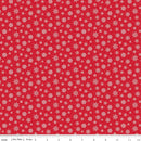 Seasonal Basics - Quilting Fabric - Snowflakes Red