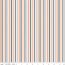 Seasonal Basics Ticking Stripe Halloween| 100% Cotton By The RBD Designers From Riley Blake
