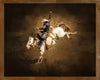 Panel - Bronc Rider One Panel 20in x 16in