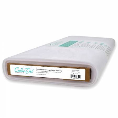 Non-Woven Featherweight Fusible Interfacing 20in