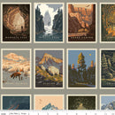 National Parks -  Postcards Gray
