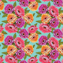 Zinnias - Main Aqua