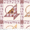 Harvest on the Prairie – Quilting Cotton – Harvest Baskets Cheater Print – Cream