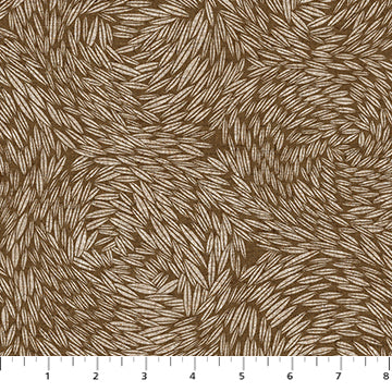 Rhythm & Leaves - Brown Small Leaves
