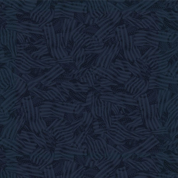 Freedom - WAVY TONAL FLAGS Night
