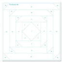 Fabric Foundation Piecing Panels - Log Rolls - 19" x 19"