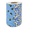 On A Roll: Charms - Busy Busy Bee Blue - 5" x 11.6yds