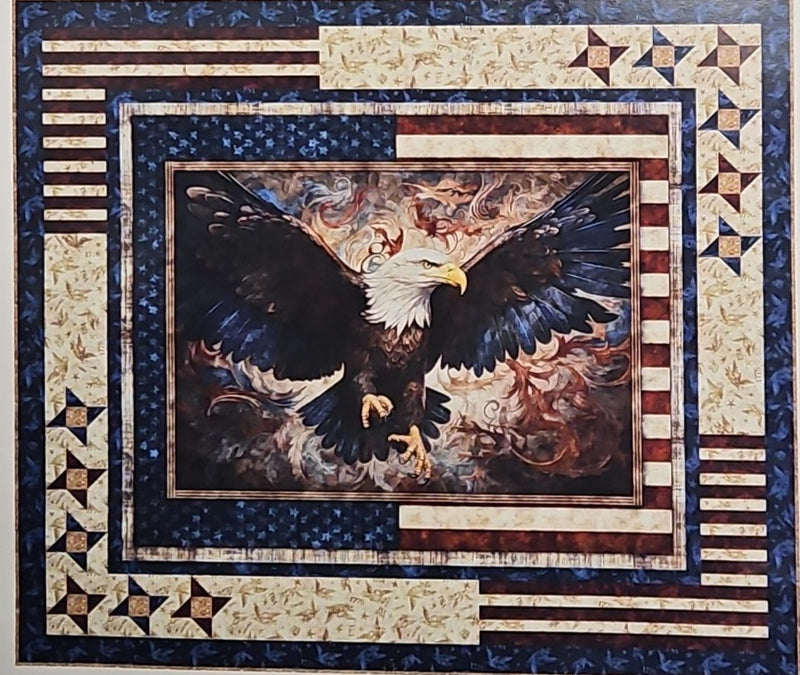 Stars Around Quilt Kit - Eagle Version