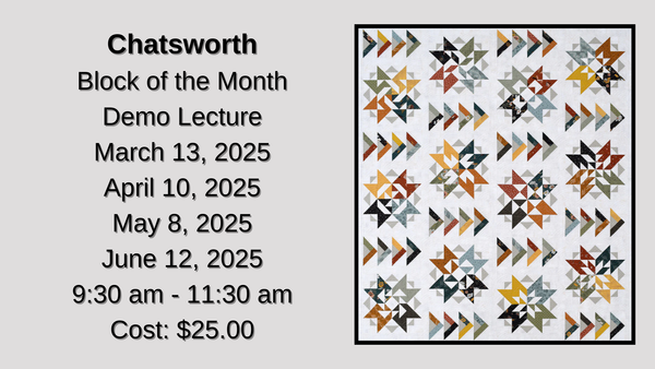 Chatsworth Block of the Month Demo