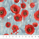 Poppy Meadow - Blue Multi