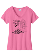 Pre-Order Quilting 9 to 5 T-Shirts Pink