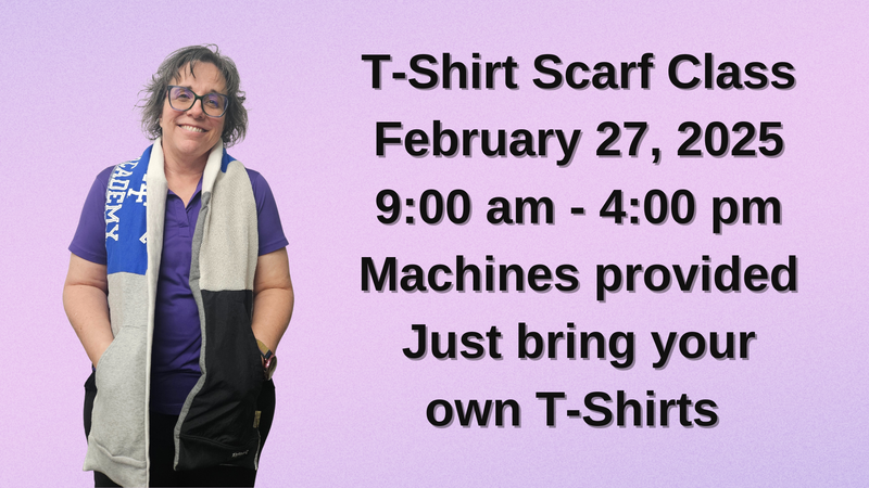 T-Shirt Scarf - Serger Event