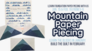 Mountain Paper Piecing