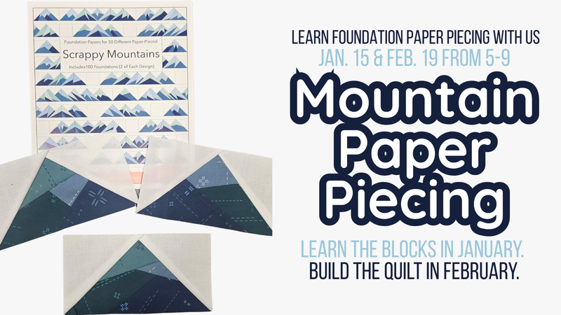 Mountain Paper Piecing