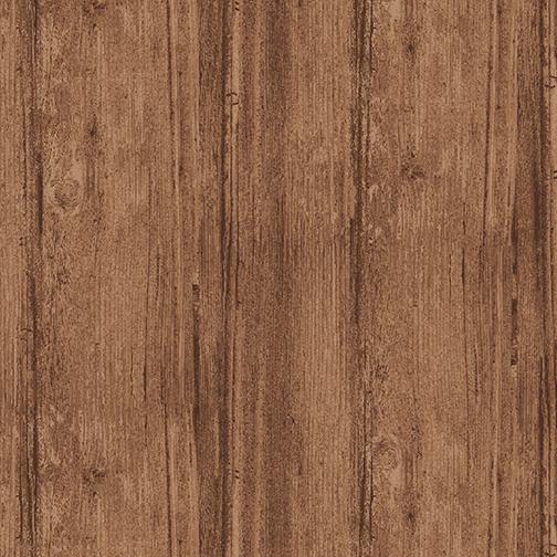Washed Wood 108"Flannel Nutmeg Remnant  7/8 yard  31 x 108 inches