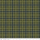 Flannel Cretaceous Plaid - Forest