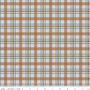 Flannel Cretaceous Plaid -Quilting Cotton Fabric-  Gray