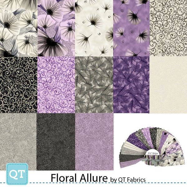 Floral Allure - 2.5" Strips