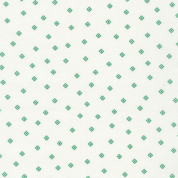 Flowerhouse: Hints of Prints - Squares Green